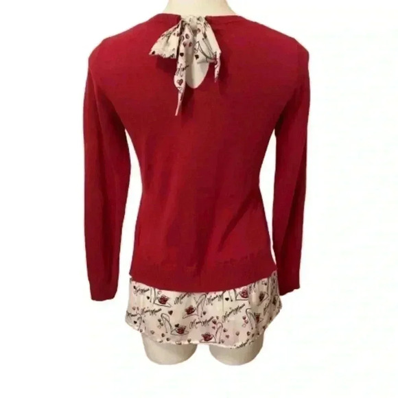 Disney parks Minnie bow sweater keyhole back - Picture 2 of 3